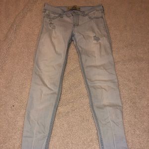 light wash Hollister jeans